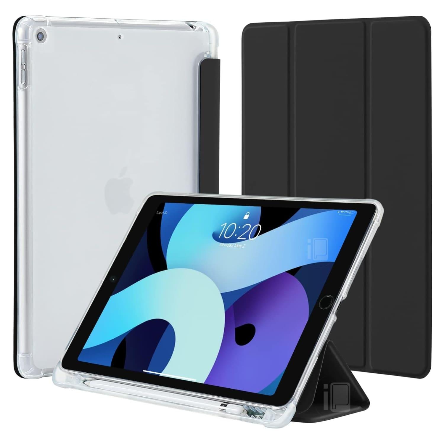 Custodia Morbida DureSafe DS-SOFTANS-BLSM Per IPad Mini 4 7.9" - Foderina Traslucida Con Fiori, Con Funzione Auto-Sleep/Wake E Supporto A Doppia Angolazione