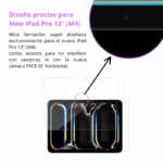 Mica de Vidrio Templado iPad Pro 13 M4 / M5 Con Kit De Instalación - Imagen 3