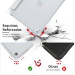 Funda iPad 10 Generación 10.9 Traslúcida Atrás y Ranura Lápiz - Imagen 5