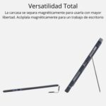 Funda Keyboard Touchpad Para iPad 10.2 7/8/9 Retroiluminado - Imagen 3