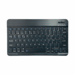 Teclado Inalámbrico Bluetooth Negro Recargable En Español