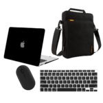 Kit Protección y Confort Para MacBook (Case+Bolso+Mouse+Cubre Teclado)
