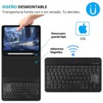 ¡Kit Funda Con Teclado Bluetooth & Mouse Bluetooth de Regalo! - Imagen 5