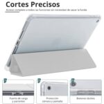 Funda Para iPad 11 Generación (11") Traslúcida Atrás y Ranura Lápiz - Imagen 9