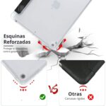 Funda iPad 5 y 6 Generación 9.7″ Ranura Lápiz Y Parte Trasera Traslúcida - Imagen 27