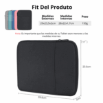 Funda Tablet 11 Pulgadas De Microfibra y Repelente Al Agua - Imagen 11