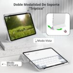 Funda Para iPad Pro 12.9 3/4/5/6° Gen Ranura Carga Magnética - Imagen 19