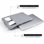 Funda Estuche Para Notebook 15 y 16 Pulgadas De Microfibra y Repelente Al Agua - Imagen 7