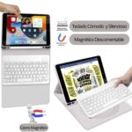 Funda Teclado iPad 5 y 6 Generación (9.7) Con Ranura Lápiz - Imagen 18