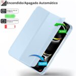 Funda Para iPad Pro 12.9 3/4/5/6° Gen Ranura Carga Magnética - Imagen 7