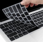 Cubre Teclado Para MacBook Color Negro