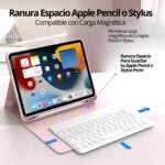 Funda Teclado iPad 11 Generación (11”) Ranura Lápiz Español - Imagen 15