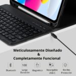 ¡Kit Funda Con Teclado Bluetooth & Mouse Bluetooth de Regalo! - Imagen 3