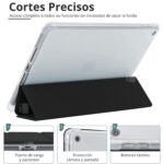 Funda Para iPad Mini 7° (2024) Traslúcida Atrás y Ranura Pen - Imagen 4