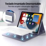 Funda Teclado iPad 11 Generación (11”) Ranura Lápiz Español - Imagen 21