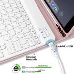 Funda Teclado iPad Air 3 Generación (10.5") 2019 Con Ranura Lápiz - Imagen 18