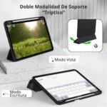Funda iPad Pro 13 Pulgadas M4 / M5 Ranura Lápiz Carga Magnética - Imagen 17
