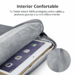 Funda Tablet 11 Pulgadas De Microfibra y Repelente Al Agua - Imagen 7