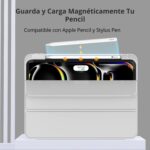 Funda Para iPad Pro 12.9 3/4/5/6° Gen Ranura Carga Magnética - Imagen 18