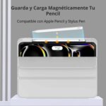 Funda iPad Pro 13 Pulgadas M4 / M5 Ranura Lápiz Carga Magnética - Imagen 13