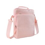 Bolso De Hombro Para iPad 10.2” a 13” Paneles y Bordes Acolchados - Rosado