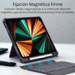 Funda Keyboard Touchpad Para iPad 10.2 7/8/9 Retroiluminado - Imagen 2