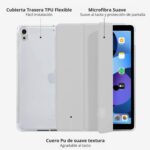 Funda iPad 10 Generación 10.9 Traslúcida Atrás y Ranura Lápiz - Imagen 2