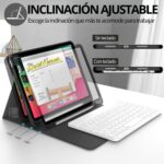 Funda Teclado iPad Mini 7° Gen. Ranura Lápiz Carga Magnética - Imagen 4