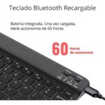 Kit Estuche 11" Microfibra + Mouse Bluetooth + Teclado Bluetooth - Imagen 4
