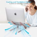Soporte Con Base Plegable Para iPad y Notebook - Imagen 7