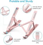 Soporte Con Base Plegable Para iPad y Notebook - Imagen 4