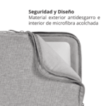 Kit Estuche 11" Microfibra + Mouse Bluetooth + Teclado Bluetooth - Imagen 3