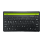Teclado Inalámbrico Bluetooth Doble Conexión Con Ranura Para Apoyar Tablet