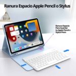 Funda Teclado iPad 11 Generación (11”) Ranura Lápiz Español - Imagen 28