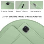 Funda iPad Pro 11 1 y 2 Generación Con Ranura Lápiz Carga Magnética - Imagen 19