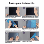 Mica Lámina Paperlike iPad Pro 11 M4 & M5 Kit Instalación - Imagen 7