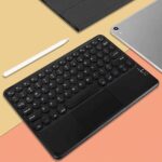 Teclado Con Mouse Touchpad Recargable Negro Idioma Español