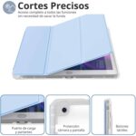 Funda Para iPad 11 Generación (11") Traslúcida Atrás y Ranura Lápiz - Imagen 24