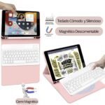 Funda Teclado iPad Air 3 Generación (10.5") 2019 Con Ranura Lápiz - Imagen 13