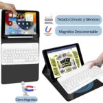 Funda Con Teclado iPad Mini 4 y 5 (7.9") Con Ranura Lápiz - Imagen 7