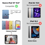 Funda Para iPad 10 Décima 10.9 Cubierta Removible Magnética - Imagen 5