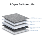 Funda Estuche Para Notebook 13 Pulgadas De Microfibra y Repelente Al Agua - Imagen 2