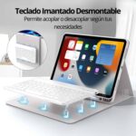 Funda Teclado iPad 11 Generación (11”) Ranura Lápiz Español - Imagen 8